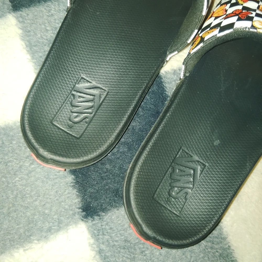 VANS Range Sandal Slides - Butterfly 🦋 Size 10 - Picture 6 of 10